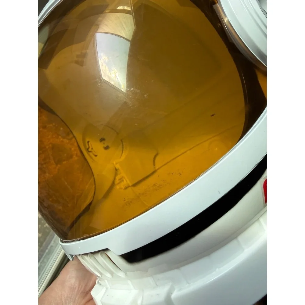 Joyin NASA Astronaut Space Helmet Youth White Amber Visor Costume Accessory